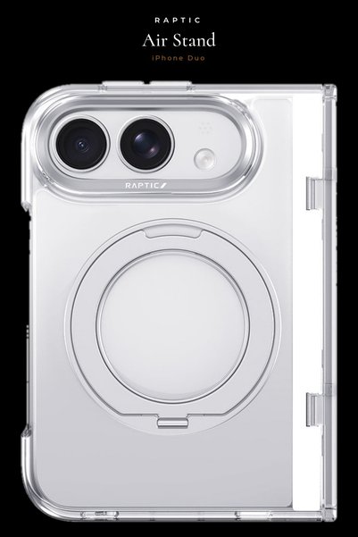 Raptic iPhone Duo Kılıf M-safe Özellikli Air Stand Serisi Arka Yüzey Standlı ...