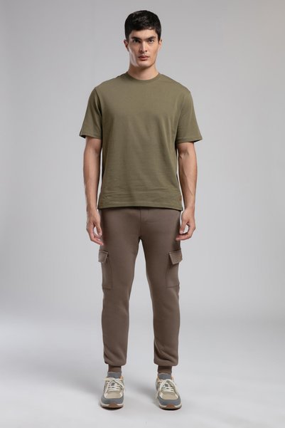Lee Cooper Coleman Men's Taupe Color Sweatpants