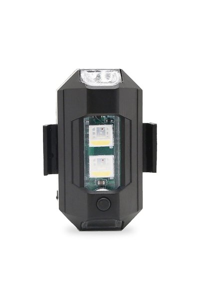 OEM Lumina avertizare universala, LED stroboscopic, reincarcabil USB
