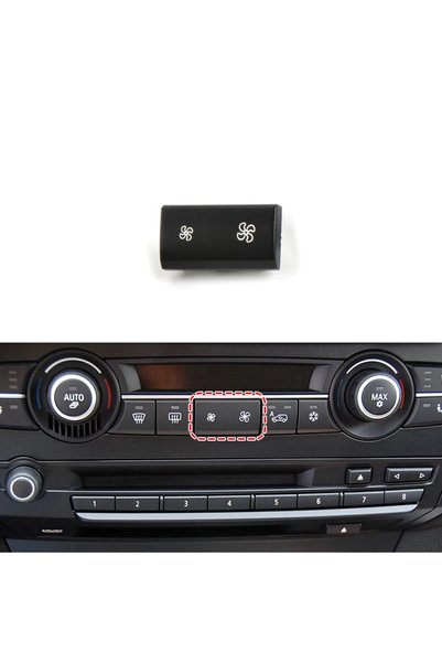 Choice15 زر تهوية لسيارات BMW X5 X6 E70 E71 E72، زر التحكم في مستوى صوت مروحة...