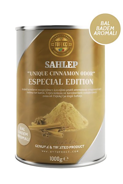 By Tüfekçi Bal Badem Aromalı Salep İçecek Tozu 1000 g