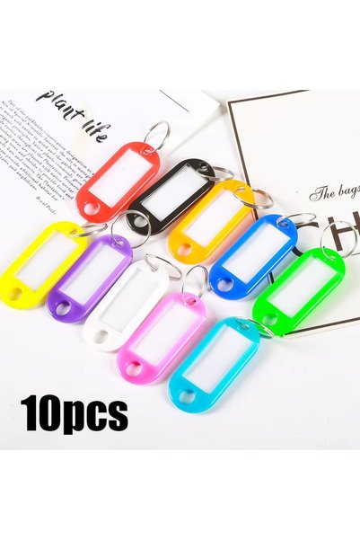 Choice3 10pcs 10/30/60pcs Colorful Plastic Tags Hotel Number Classification C...