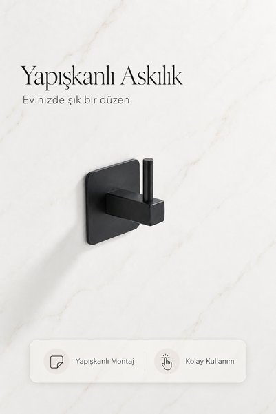 evina Yapışkanlı Banyo Mutfak Askısı