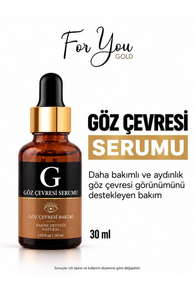 For You Gold Göz Çevresi Canlandırıcı (GÖZALTI MORLUĞU, TORBALANMA, ŞİŞLİK) G...