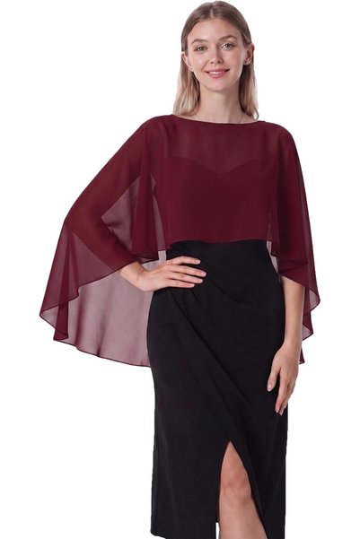 Generic womens Chiffon Cape001 Pashmina Shawl