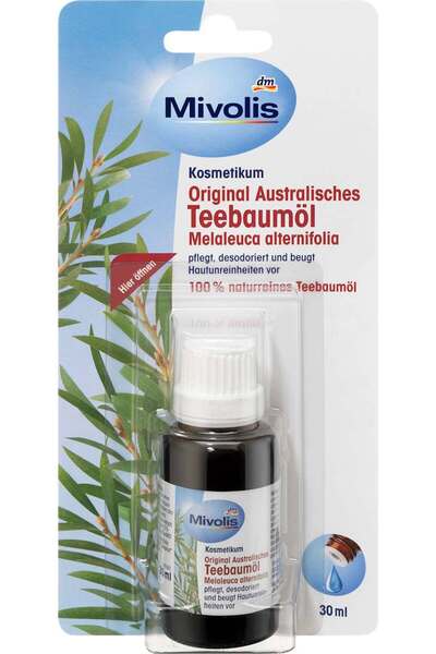 mivolis Ulei de arbore de ceai australian, 30 ml