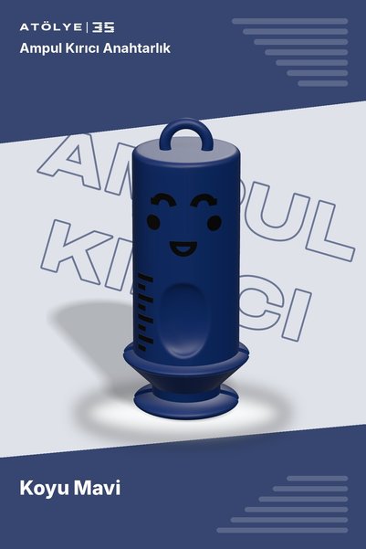 Ampul Kırıcı - Koyu Mavi