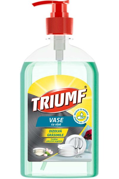 TRIUMF Detergent pentru vase cu oțet, 500 ml