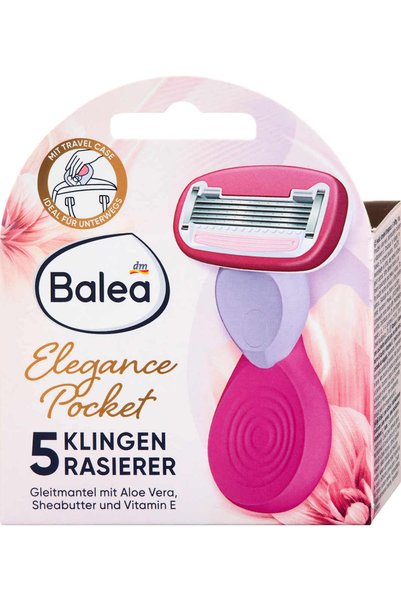 BALEA Aparat de ras Elegance Pocket, 1 buc