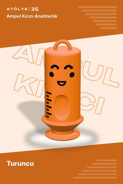 Ampul Kırıcı - Turuncu