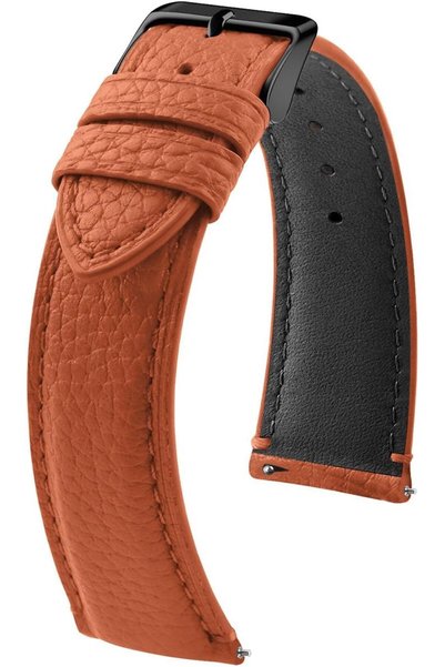 Generic 18/20/21/22/24mm Pebble-Grain Embossed Leather Replacement Watch Band