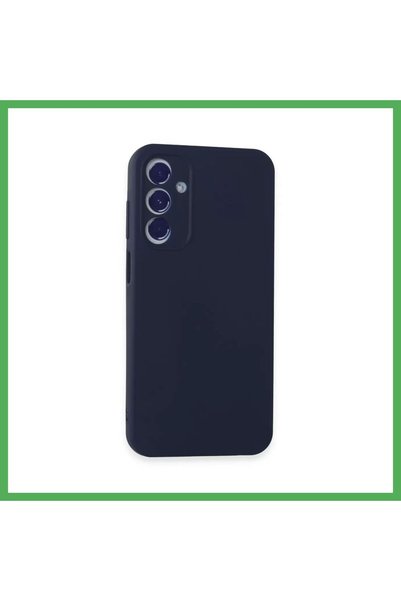 Nur store Çanta Samsung Galaxy A55 5g Compatible Case First Silicone - Navy B...