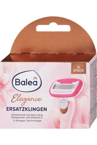 OEM Elegance razor refills, 4 pcs