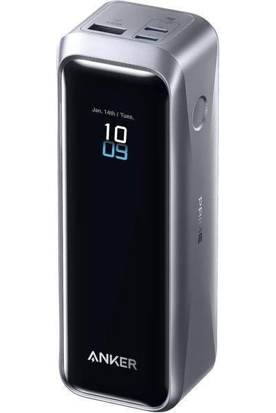 Anker باور بانك برايم، شاحن محمول بسعة 20,100 مللي أمبير مع 3 منافذ وقوة خرج ...