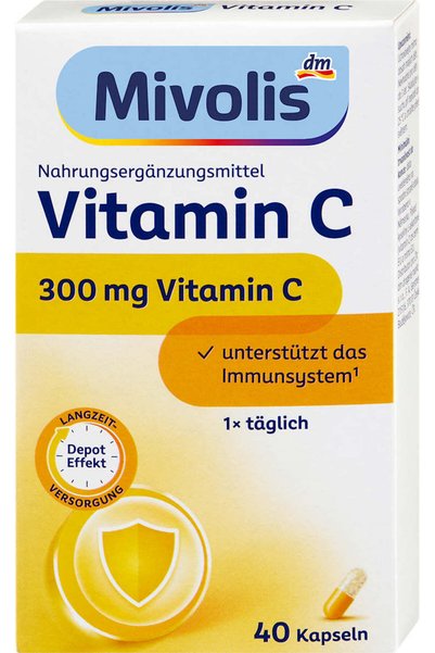 mivolis Capsulele cu vitamina C cu eliberare prelungită 40 buc, 40 buc