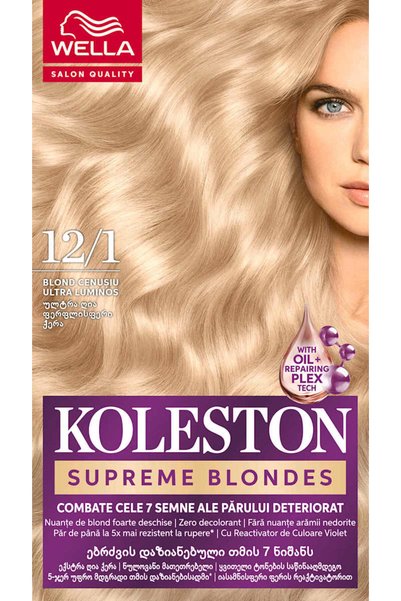 OEM Vopsea permanentă 12/1 Blond cenușiu ultra luminos, 135 g