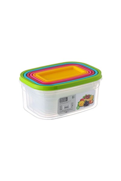 Jumbo Recipiente Alimente Transparente cu Capac cu Siguranta de Diferite Culo...