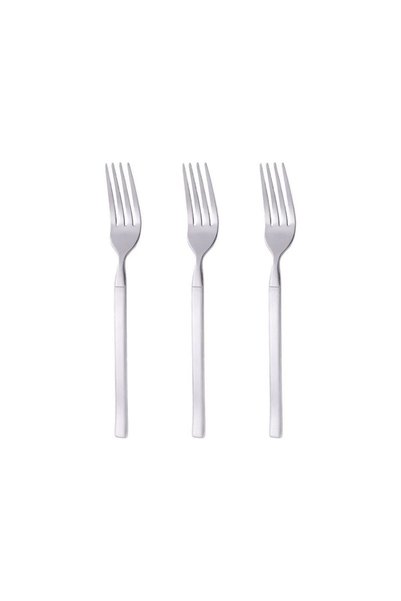 Jumbo Furculite din oțel inoxidabil "Basic" 21cm - 3 bucăți