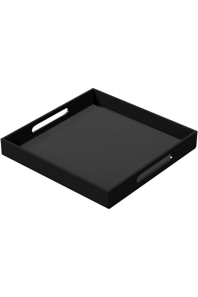 Generic Acrylic Serving Tray 12x12 Inches -Spill Proof- Decorative Tray Organ...