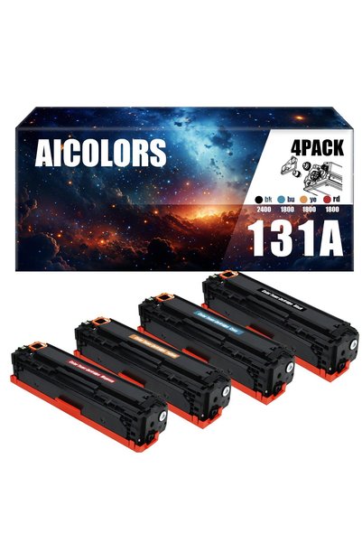 GENERAL 131A Toner Cartridges Replacement for HP 131A Toner Cartridge 4 Pack ...