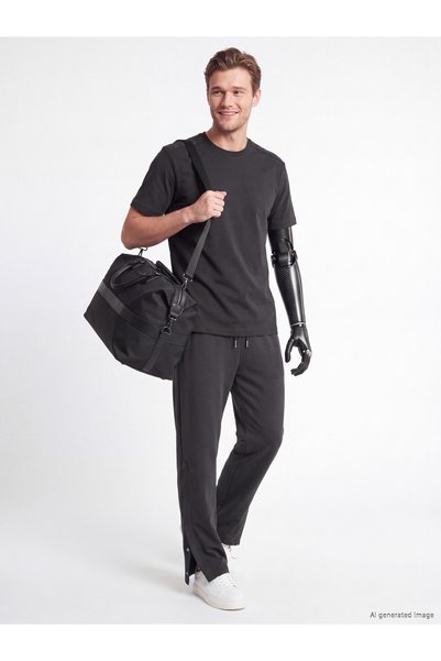 LC Waikiki Özmarka New Season Anthracite Relax Fit Men's Sweatpants