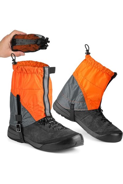 TERRIFI Lightweight Waterproof Short Gaiters for Hiking, Anti Sand Snow Boot ...
