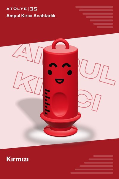 Ampul Kırıcı - Kırmızı
