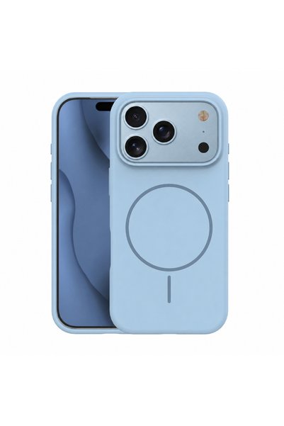 Etteri Husă subțire din silicon Mag pentru iPhone 17 Pro / 18 Pro 6,3 " albas...
