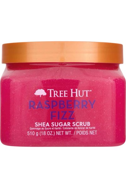 TreeHut Scrub de corp Raspberry Fiz, 510 g