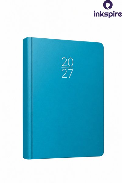 inkspire 2027 Agenda Faux Leather Bound 14X20 cm Lined 1 Piece Daily and Annu...