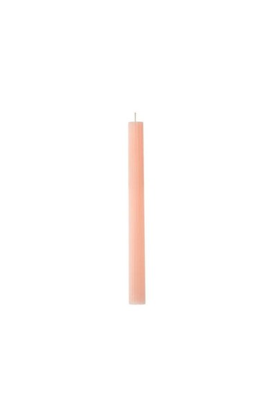 Jumbo Lumanare Parfumata Somon cu Dungi pentru Sfesnic Ø2x23cm