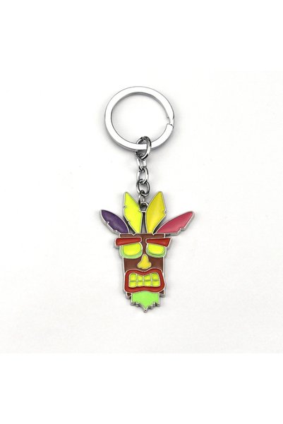 Choice K548 Anime Crash Bandicoot Game Keyring Key Chains Cartoon Animal Meta...
