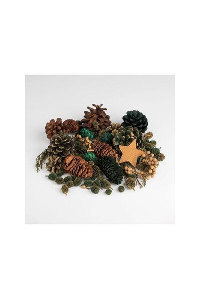 Jumbo Potpurri Decorativ de Craciun cu Aroma de Pin 470g