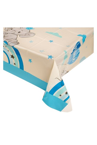 Prince Față de Masă din Plastic Elefant Curcubeu 120x180 cm – Protecție și De...