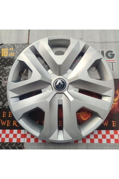 16 inç Renault Megane / Clio / Fluence / Captur Yeni Tip 5 kol Saç Jant Uyumlu Jant kapağı 4 Adet