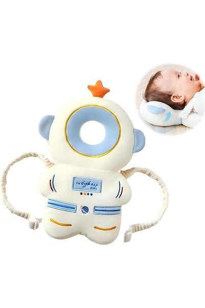 Generic Baby Head Protector Backpack, Soft & Adjustable Head Pillow for Baby ...
