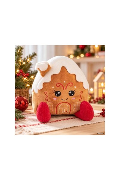 Jumbo DIS FIGURA CASUTA GINGERBR ROS 21CM