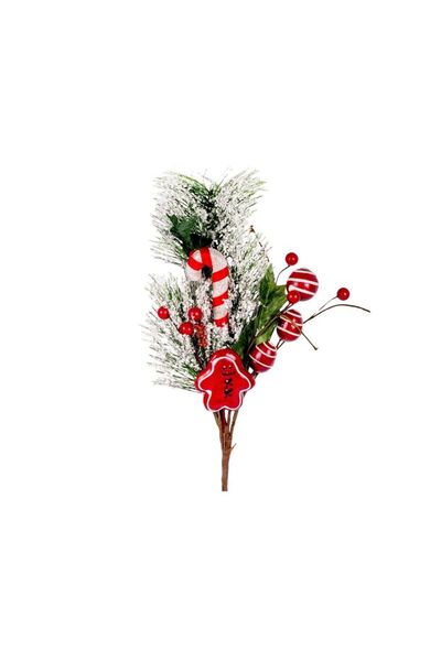 Jumbo Ramura Decorativa Brad de Craciun 40cm