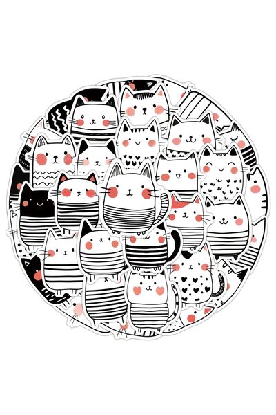Generic 50 PCS Gaming Stickers Bulk Pack Waterproof Vinyl Decals for Water Bo...