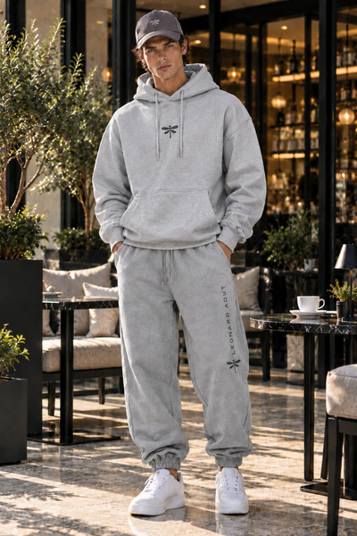 JAWÜ FASHION Σχεδιασμένο με λεπτομέρειες Yusufcuk, Πολυτελές Σετ Φόρμας με Κο...