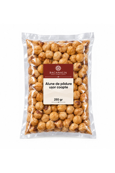 Bacanalia Lightweight roasted hazelnuts 250 gr