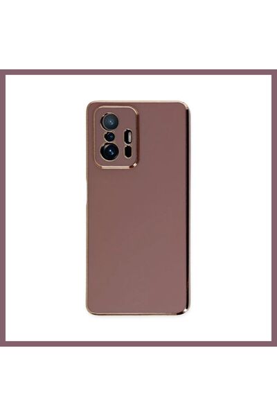 Generic Brand Mi 11t Pro Compatible Case Volet Silicone - Red Bzss