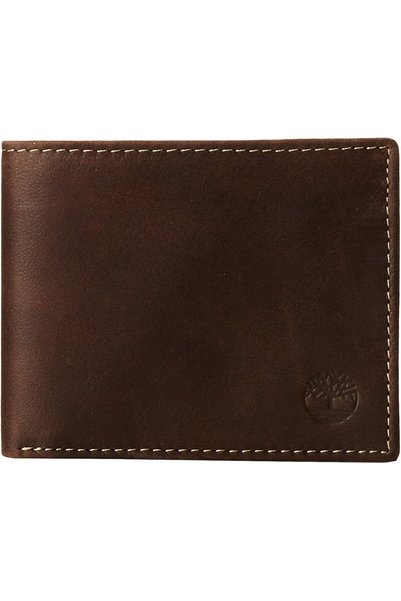 Generic Men's Leather Wallet with Attached Flip Pocket