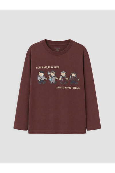LC Waikiki Quality Parts from Çelebi Store Boys' Long Sleeve T-Shirt
