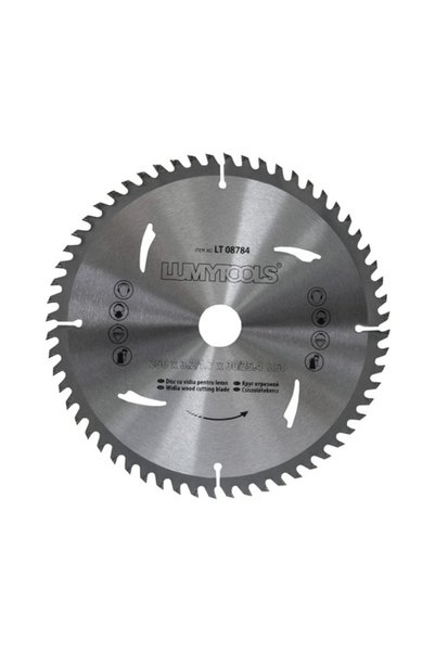 OEM Lumy Tools δίσκος κυκλικού πριονιού Ø250x3.2/1.7x30/25.4 χιλ. 60 δόντια