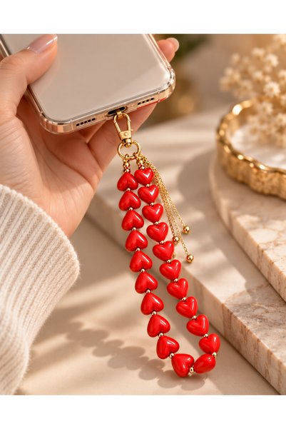 BY DİLEK ÇETİN ACCESSORY حزام الهاتف مع الشكل المدرج
