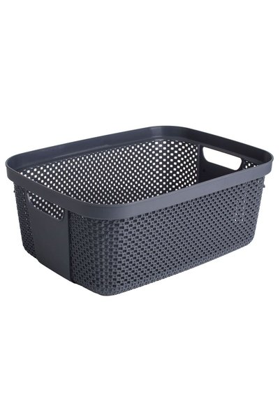 OEM Cos de Depozitare din Plastic Antracit 12L