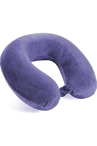 Generic Travel U-shape Velvet neck Pillow 30x25x10 cm