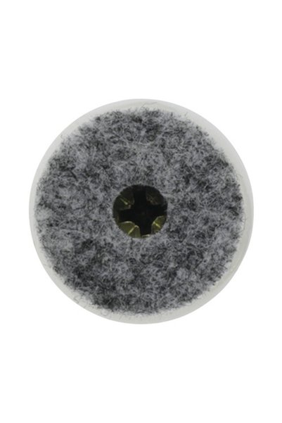 OEM Προστατευτικά δαπέδου Tarrox Ø24mm, από γκρι τσόχα, συσκευασία 24 τεμαχίω...