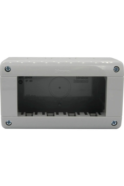 Btıcıno Doză aplicată aparataj Bticino, IP44, 4 module